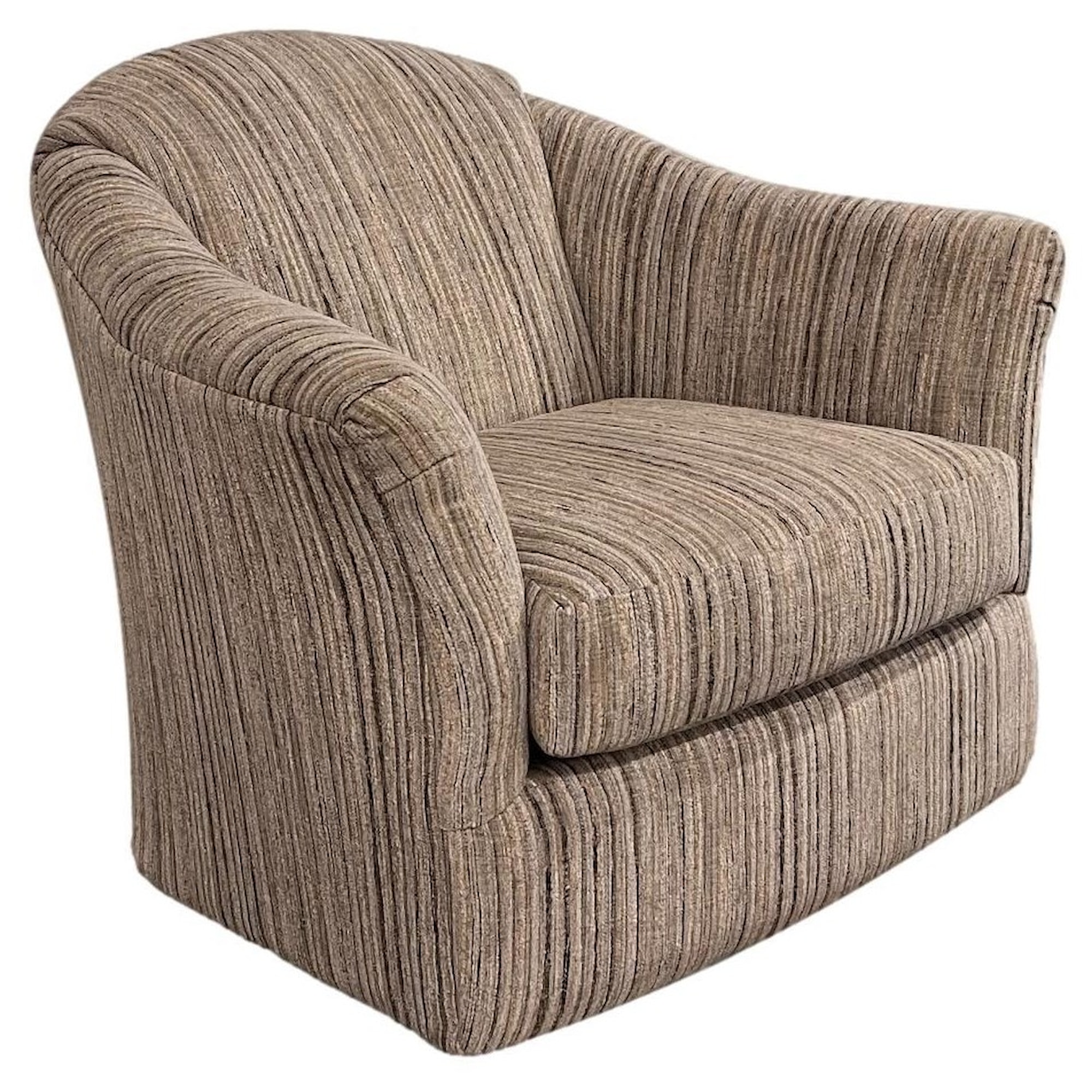 Best Home Furnishings Swivel Barrel Chairs 2877 Darby Swivel Glider